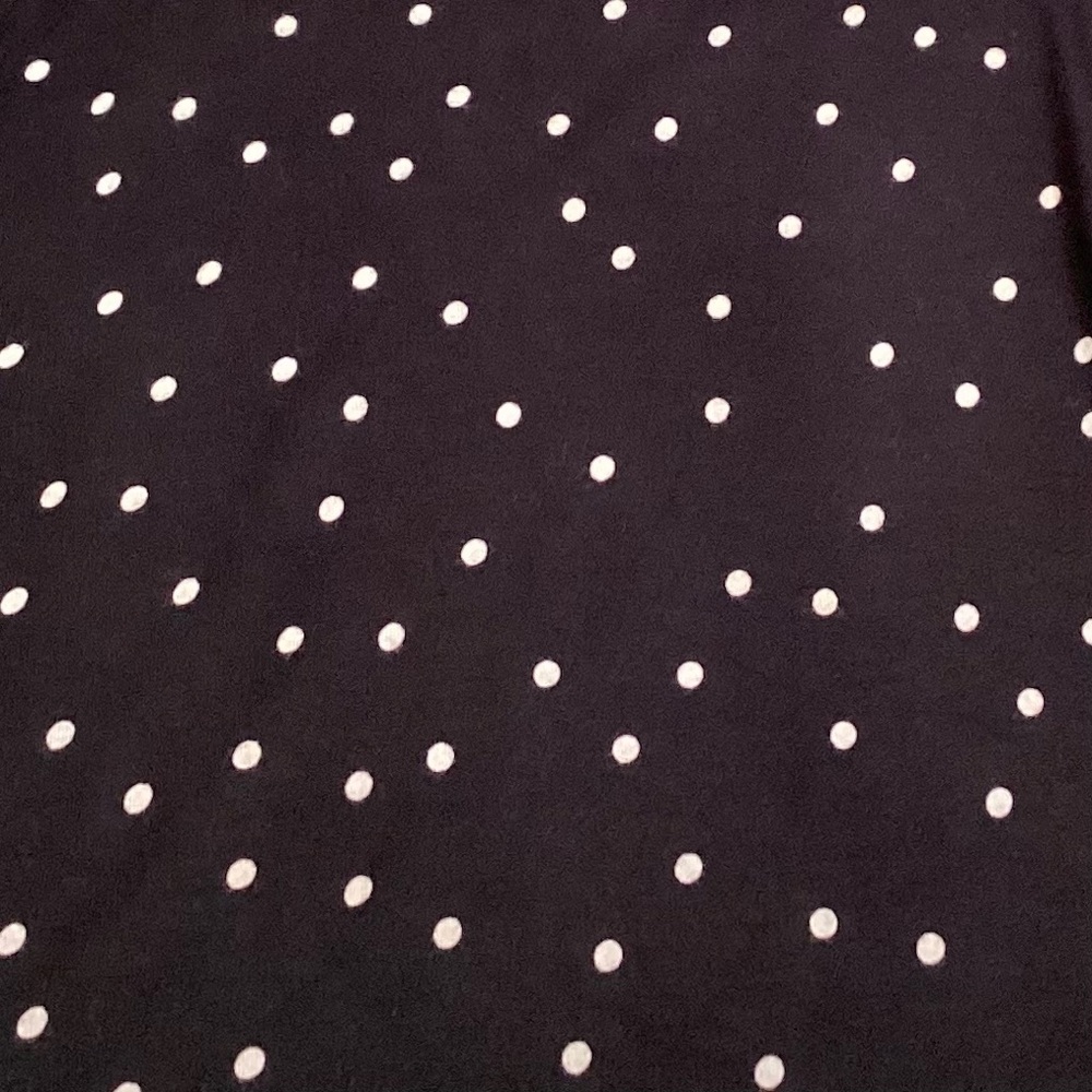 Simply Vera Vera Wang Black Polka Dot Pajama Set - Picture 9 of 9